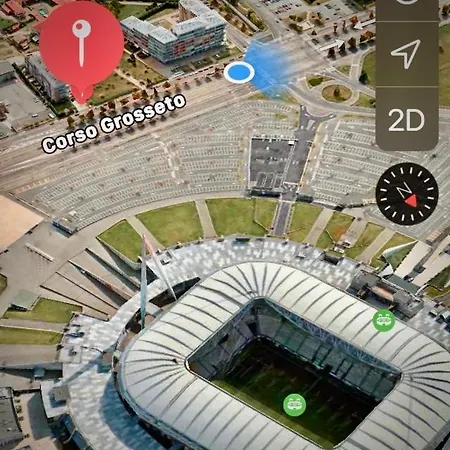 Residenza Stadio Giardino E Garage Privato Apartament